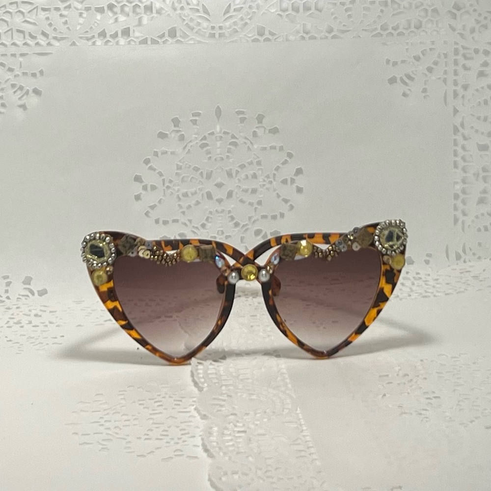 COPY - TGB Baby Pink Blinged Sunnies